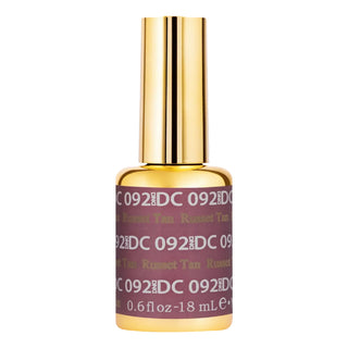 DND DC Gel Polish - 092 Russet Tan