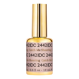 DND DC Gel Nail Polish Duo - 2442 Catch Me Sheering