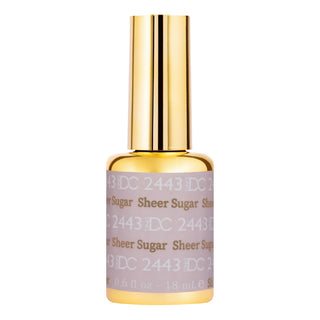DND DC Gel Nail Polish Duo - 2443 Sheer Sugar