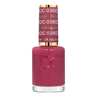 DND DC Nail Lacquer - 038 Mahogany