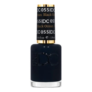 DND DC Nail Lacquer - 055 Black Ocean