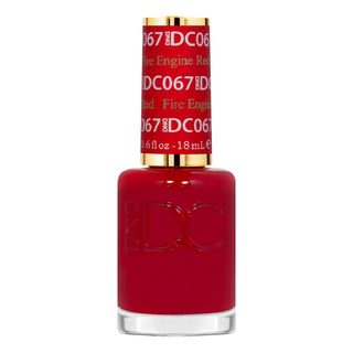 DND DC Nail Lacquer - 067 Fire Engine Red
