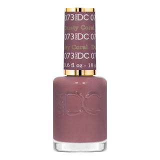 DND DC Nail Lacquer - 073 Dusty Red