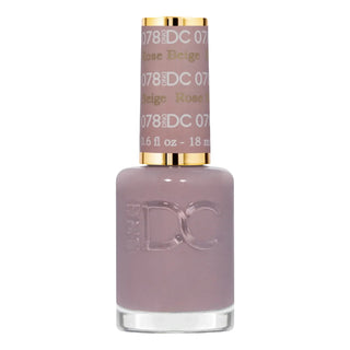 DND DC Nail Lacquer - 078 Rose Beige