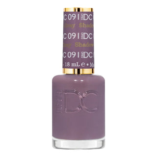 DND DC Nail Lacquer - 091 Shadow Gray