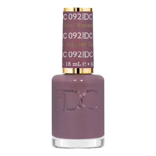 DND DC Nail Lacquer - 092 Russet Tan