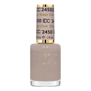 DND DC Gel Nail Polish Duo - 2450 Sheer Glow