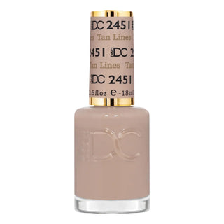 DND DC Gel Nail Polish Duo - 2451 Tan Lines