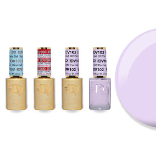 DND DV 102 - DND Diva Gel Polish & Matching Nail Lacquer Duo Set