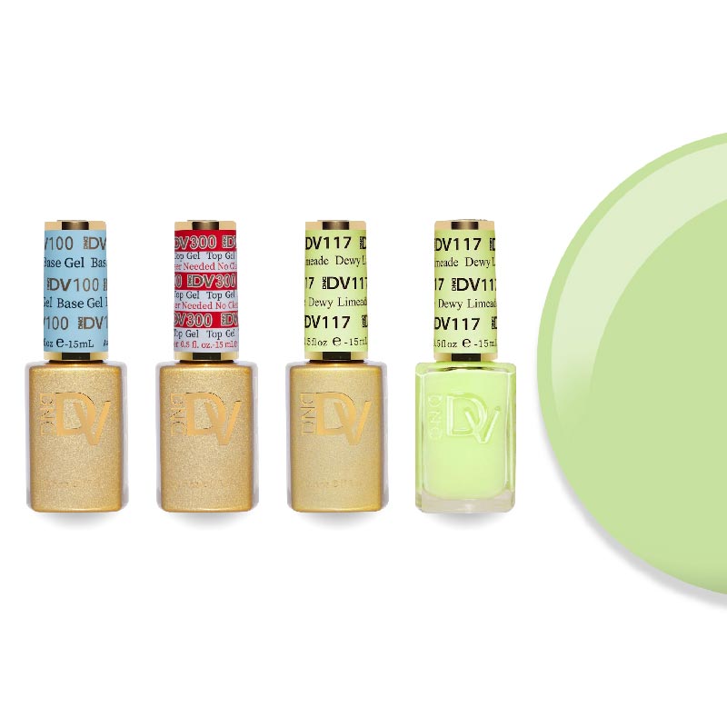 DND DV Gel Nail Polish Duo - 117 Dewy Limeade – ND Nails Supply