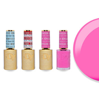 DND DV 228 I Have A Crush - DND Diva Gel Polish & Matching Nail Lacquer Duo Set