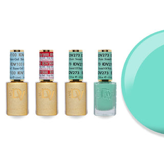 DND DV 273 Sound Of Rain - #100 Base, #300 Top, Gel & Lacquer Combo