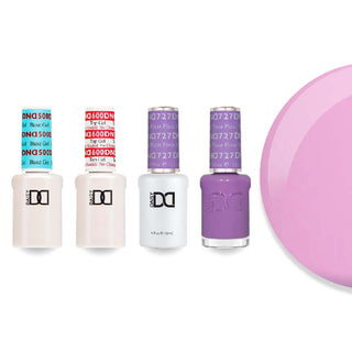 DND Gel & Lacquer Combo - Base Top Gel & 727 Pixie
