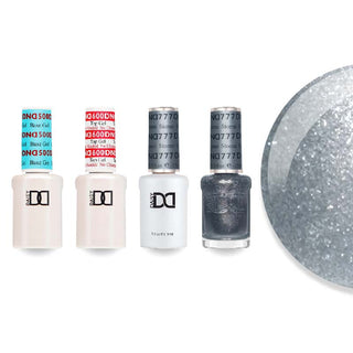 DND 777 Stormi - #500 Base, #600 Top, Gel & Lacquer Combo