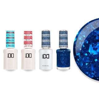DND 782 Feelin' Frosty - #500 Base, #600 Top, Gel & Lacquer Combo