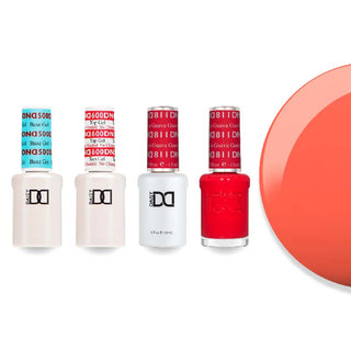 DND Gel & Lacquer Combo - Base Top Gel & 811 Guava