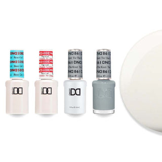 DND Gel & Lacquer Combo - Base Top Gel & 861 Tie The Knot