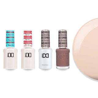 DND Gel & Lacquer Combo - Base Top Gel & 881 Dirty Dancer