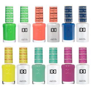 DND Summer Gel & Polish 6pc Bundle - Color Me Summer