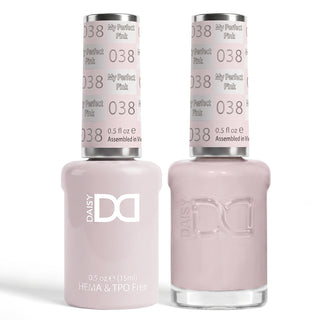 DND HEMA & TPO Free Gel Nail Polish Duo - 038 - My Perfect Pink - Pink Colors - 0.5 oz