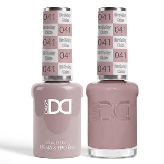 DND HEMA & TPO Free Gel Nail Polish Duo - 041 - Birthday Cake - Pink Colors - 0.5 oz
