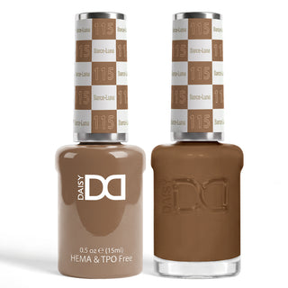 DND HEMA & TPO Free Gel Nail Polish Duo - 115 - Barce Luna - Beige Colors - 0.5 oz