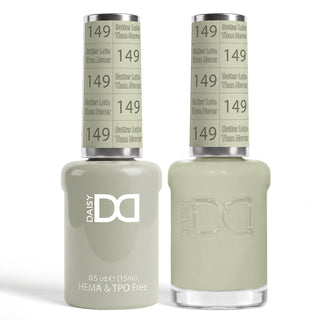 DND HEMA & TPO Free Gel Nail Polish Duo - 149 - Better Late Than Never - Green Colors - 0.5 oz