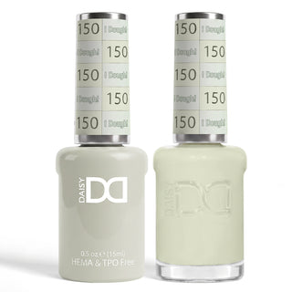 DND HEMA & TPO Free Gel Nail Polish Duo - 150 - I Dough! - Green Colors - 0.5 oz