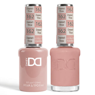 DND HEMA & TPO Free Gel Nail Polish Duo - 162 - Dessert Time - Pink Colors - 0.5 oz