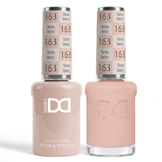DND HEMA & TPO Free Gel Nail Polish Duo - 163 - Tarte Berry - Pink Colors - 0.5 oz