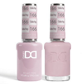 DND HEMA & TPO Free Gel Nail Polish Duo - 166 - Cake Pop - Purple Colors - 0.5 oz