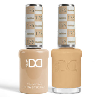 DND HEMA & TPO Free Gel Nail Polish Duo - 175 - Madeieines - Brown Colors - 0.5 oz