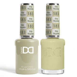 DND HEMA & TPO Free Gel Nail Polish Duo - 183 - Ship Happens - Green Colors - 0.5 oz