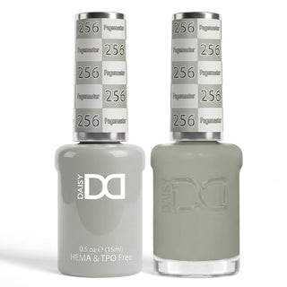 DND HEMA & TPO Free Gel Nail Polish Duo - 256 - Pagemaster - Gray Colors - 0.5 oz