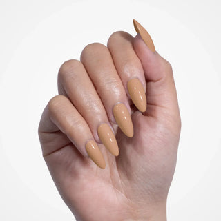 DND HEMA & TPO Free Gel Nail Polish Duo - 189 - Camel In The Sand - Brown Colors - 0.5 oz