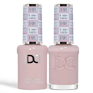 DND HEMA & TPO Free Gel Nail Polish Duo - 195 - Because I Said So! - Pink Colors - 0.5 oz