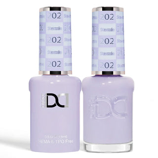 DND HEMA & TPO Free Gel Nail Polish Duo - 202 - Starmie - Purple Colors - 0.5 oz