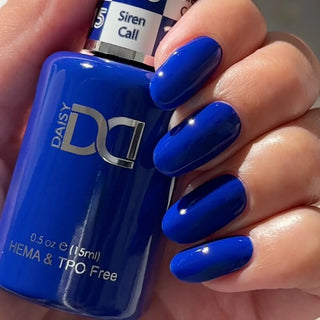 DND HEMA & TPO Free Gel Nail Polish Duo - 215 - Siren Call - Blue Colors - 0.5 oz
