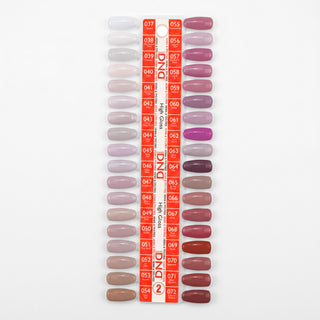 DND HEMA & TPO Free Gel Nail Polish Duo - Part 02 - Set of 36 Colors - High Gloss