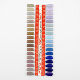 DND HEMA & TPO Free Gel Nail Polish Duo - Part 06 - Set of 36 Colors -  I'm The Captian Now!