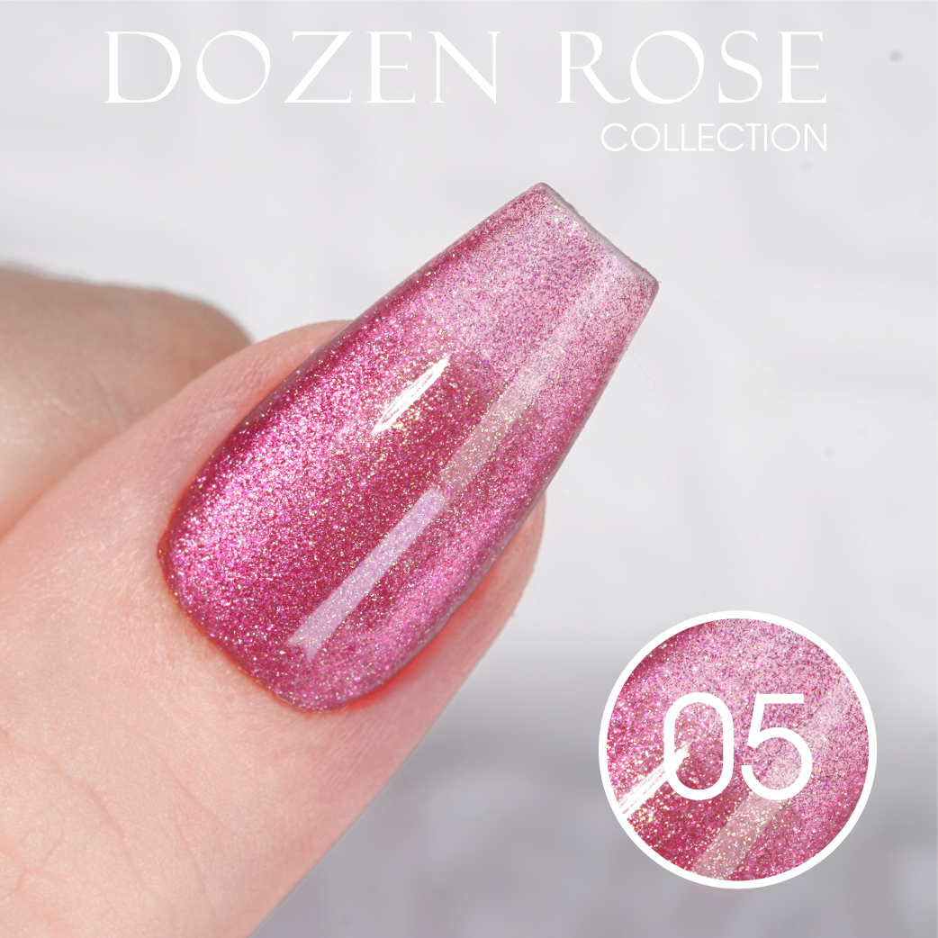 LDS DR05 - Gel Polish 0.5 oz - Dozen Rose Collection