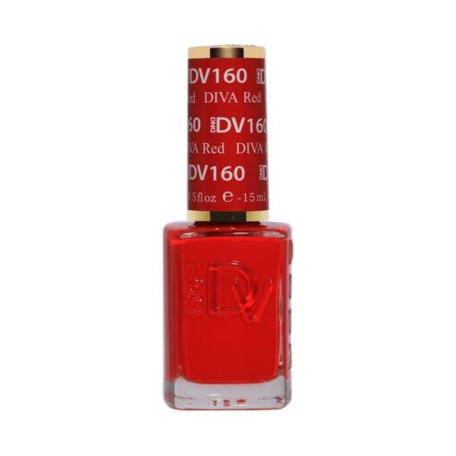 DND DIVA Nail Lacquer - 160 Red