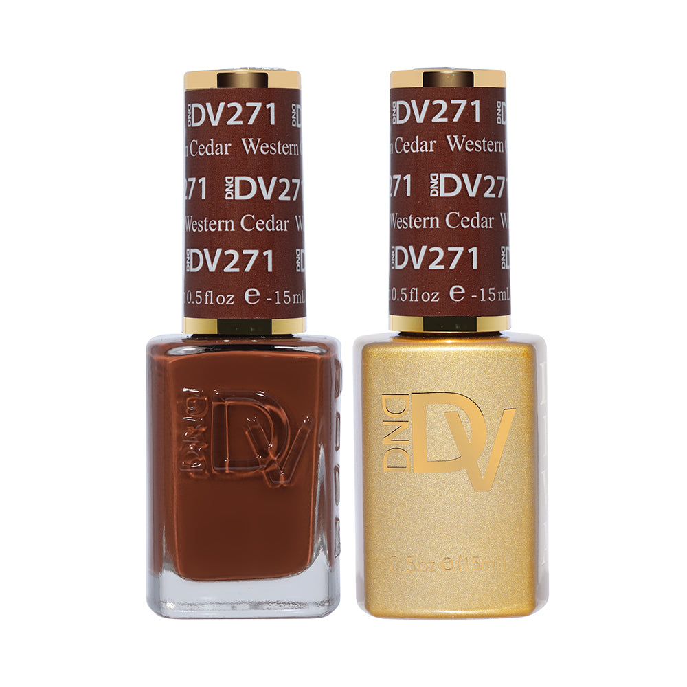 DND DV Gel Nail Polish Duo - 271 Western Cedar