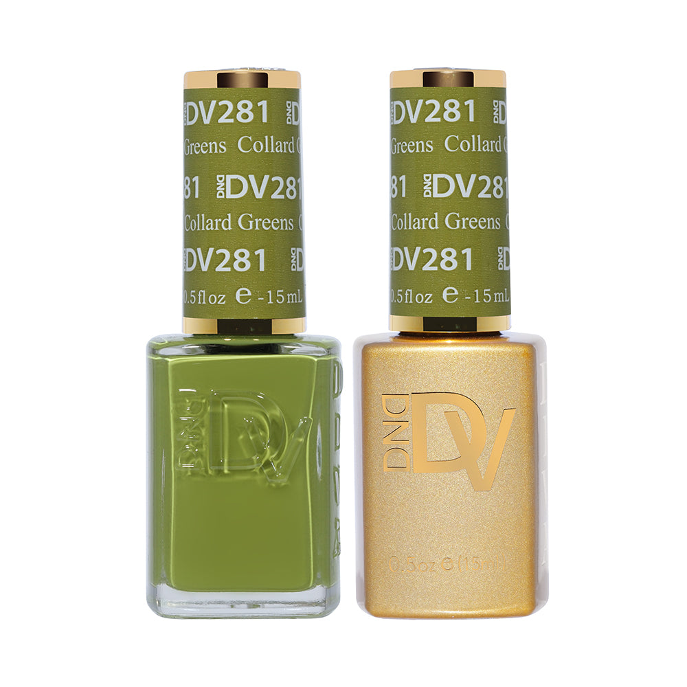 DND DV Gel Nail Polish Duo - 281 Collard Greens