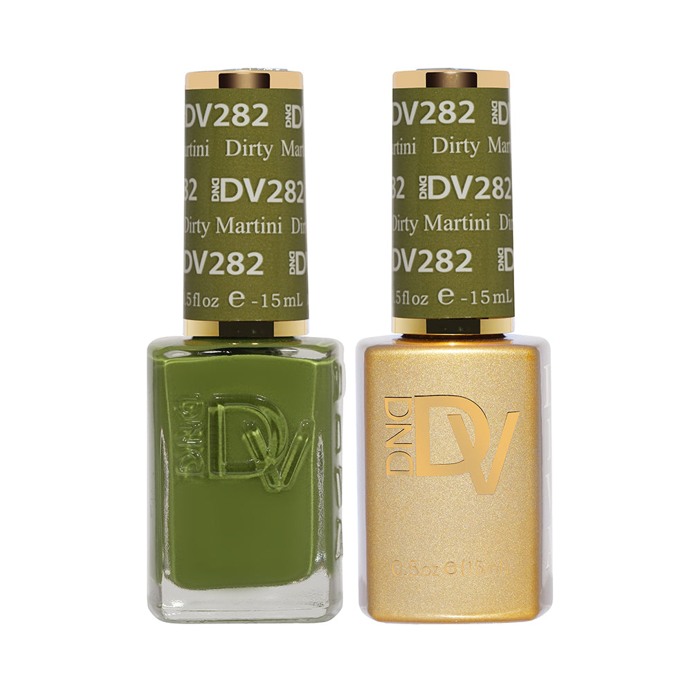 DND DV Gel Nail Polish Duo - 282 Dirty Martini