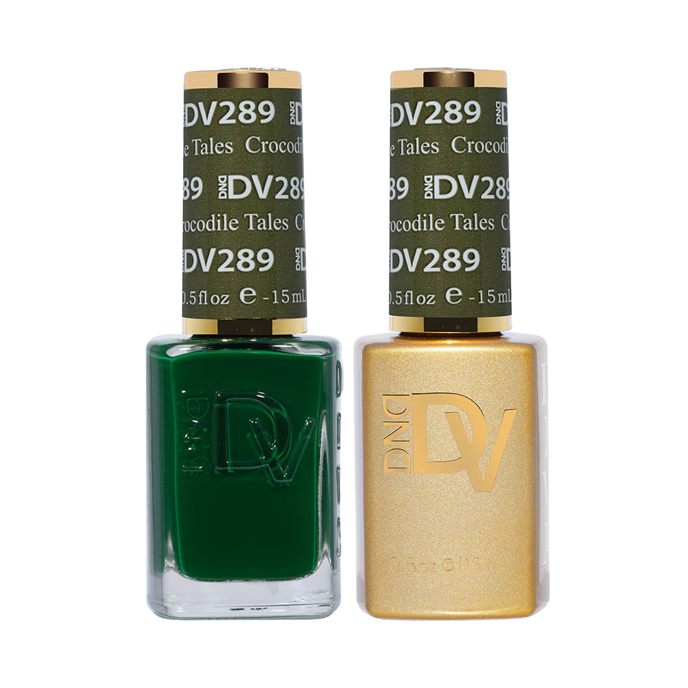 DND DV Gel Nail Polish Duo - 289 Crocodile Tales