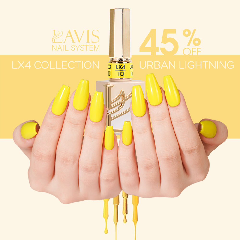 LAVIS LX4 - 02 - Gel Polish 0.5 oz - Urban Lightning Collection