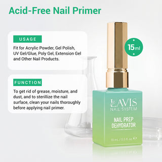 LAVIS Nail Prep Dehydrator - 0.5 oz