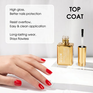 A'DOR Gel Polish - Super Base Coat - 0.5 oz