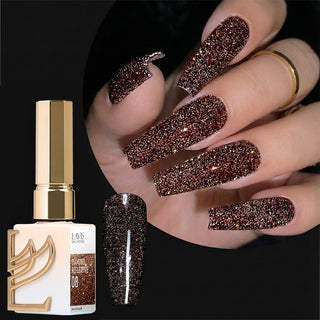 LDS Glitter 08 - Gel Polish 0.5 oz - Diamond Reflective Collection